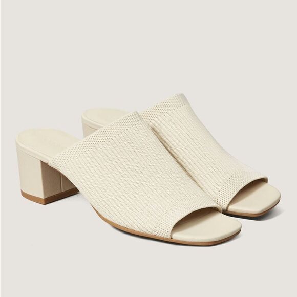 NEW Everlane The Glove Mule in ReKnit / Bone - Picture 1 of 7